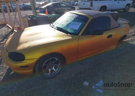 1999 Mazda Mx-5 Miata Leather Pkg/Popular Equipment Pkg/Sports Pkg/Touring Pkg из США, поврежденный, VIN JM1NB353XX0130754
